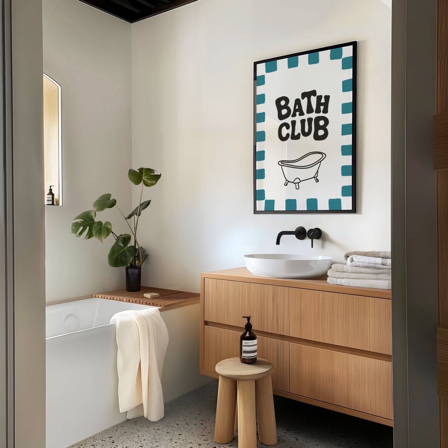 Bath Club Print