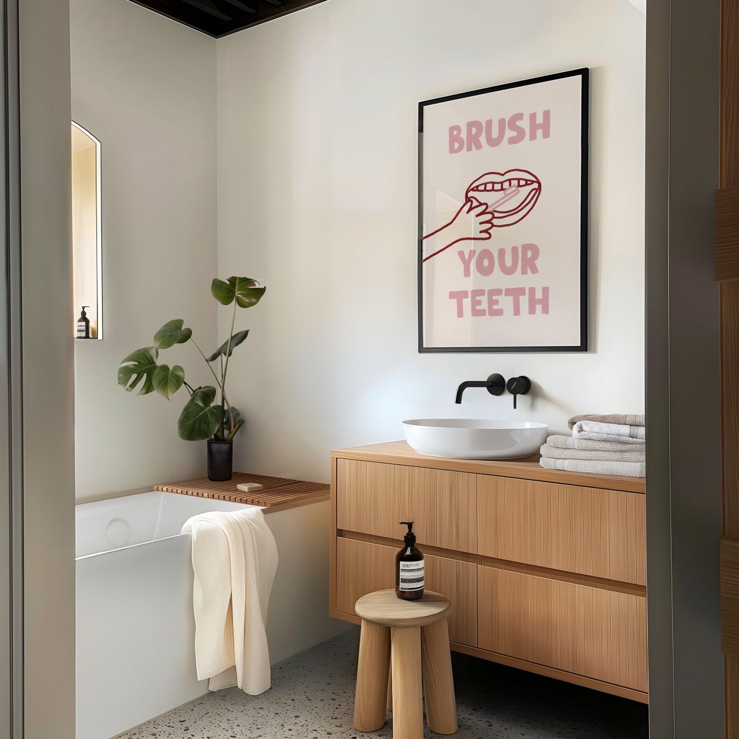 Brush Your Teeth Print
