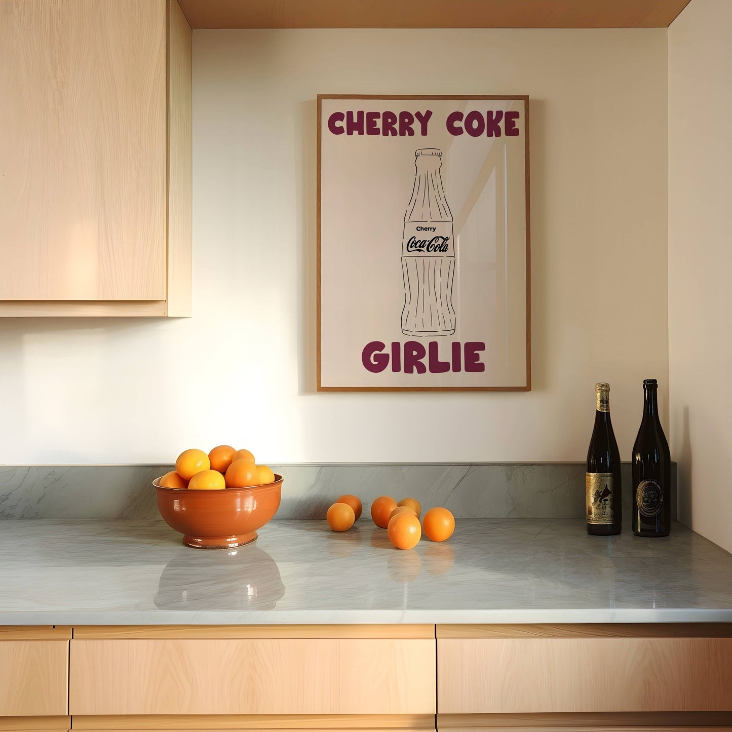 Cherry Coke Girlie Print
