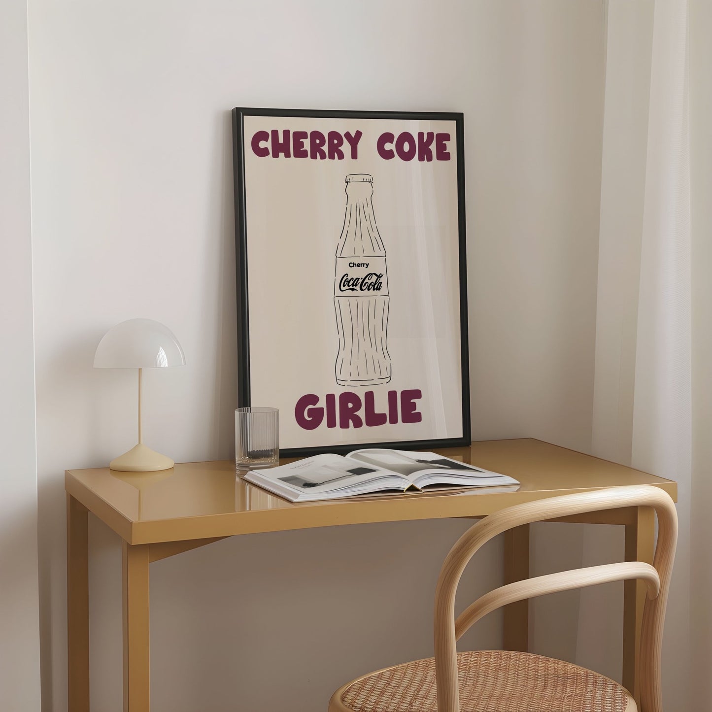 Cherry Coke Girlie Print