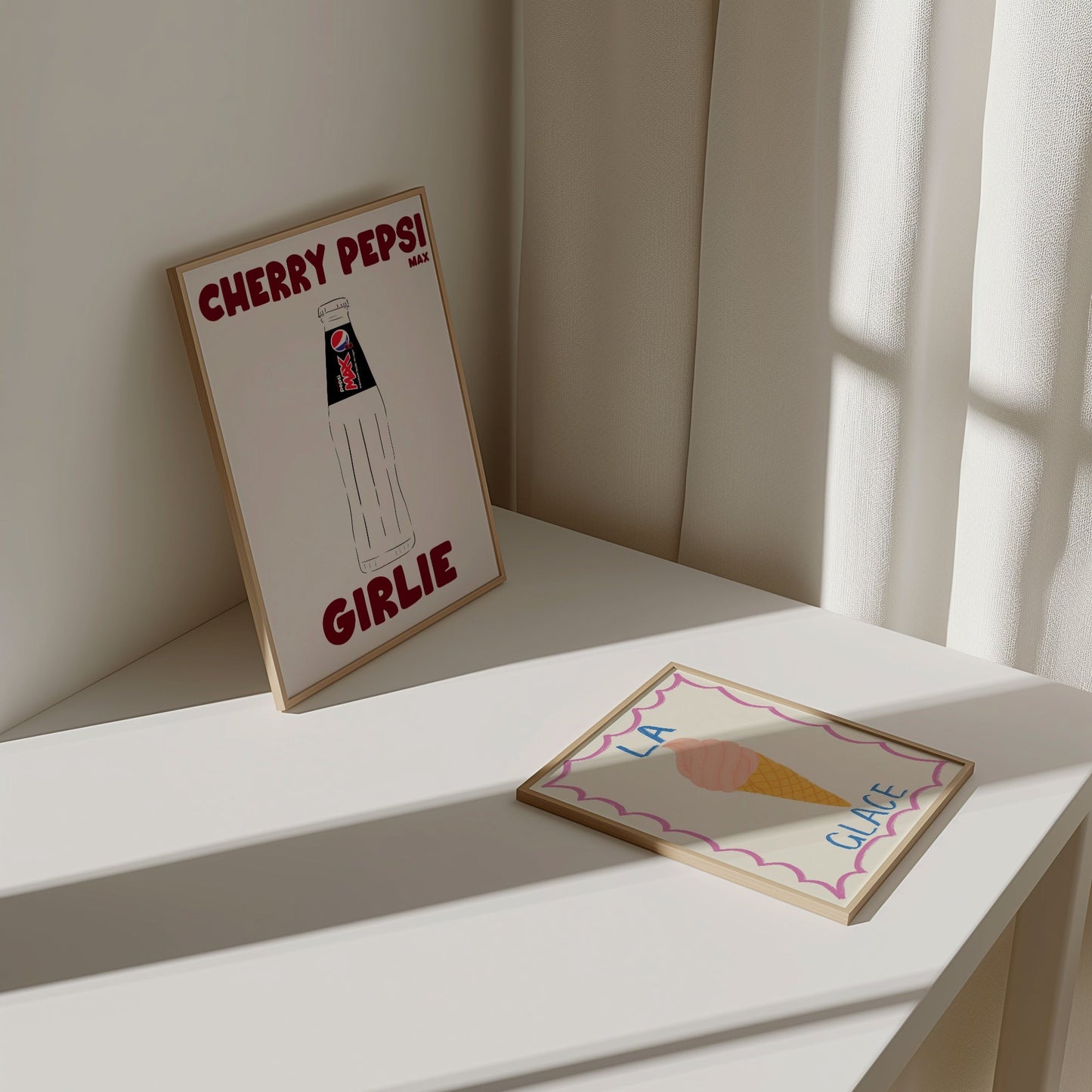 Cherry Pepsi Max Girlie Print