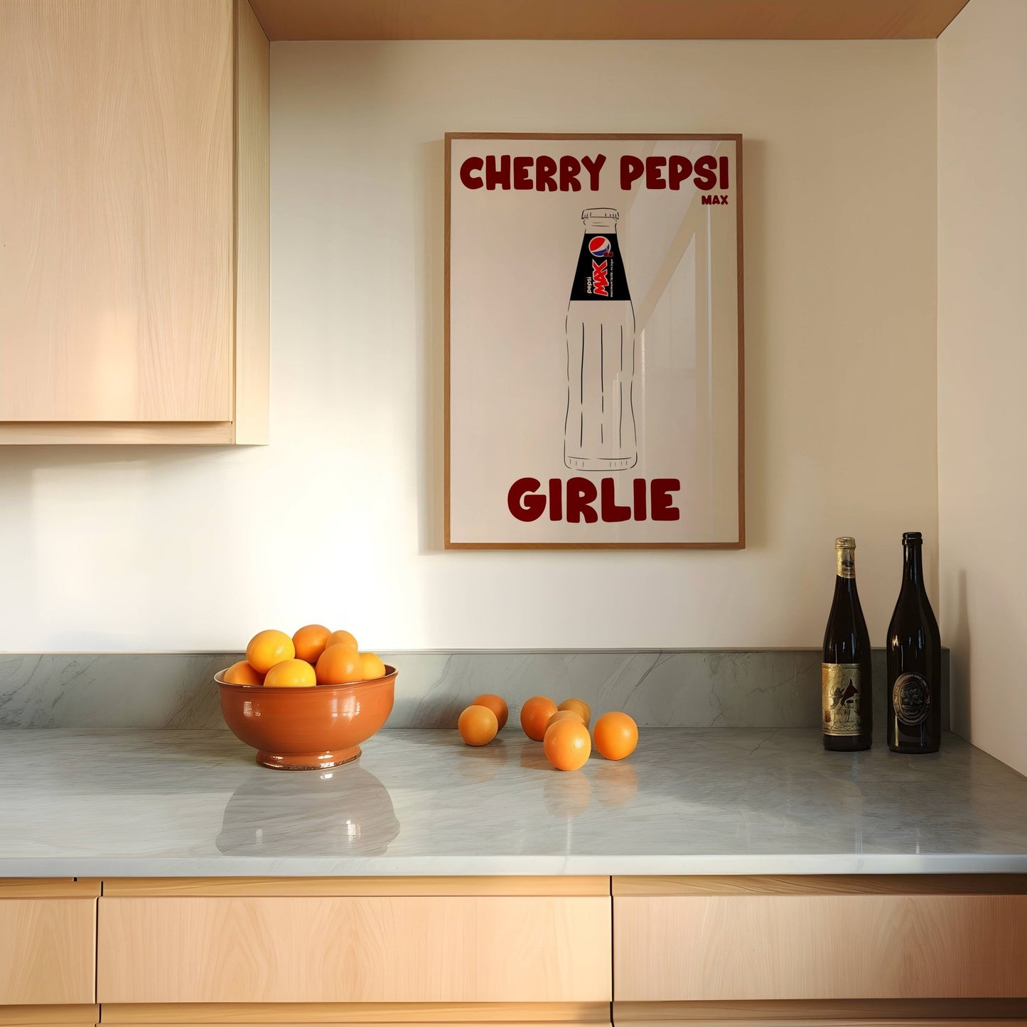 Cherry Pepsi Max Girlie Print
