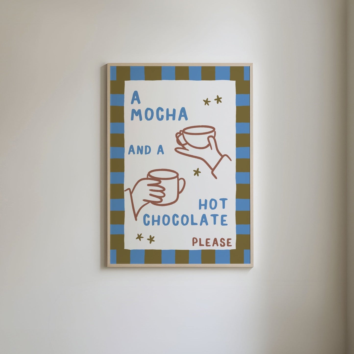 Custom Coffee Order Print