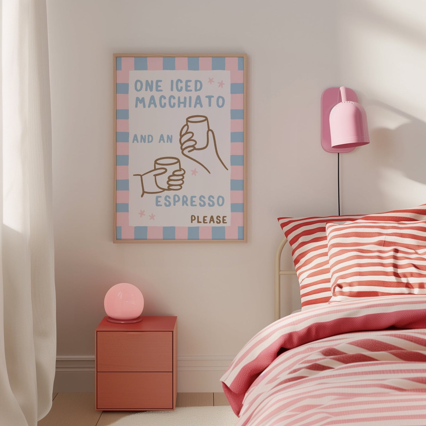 Custom Coffee Order Print