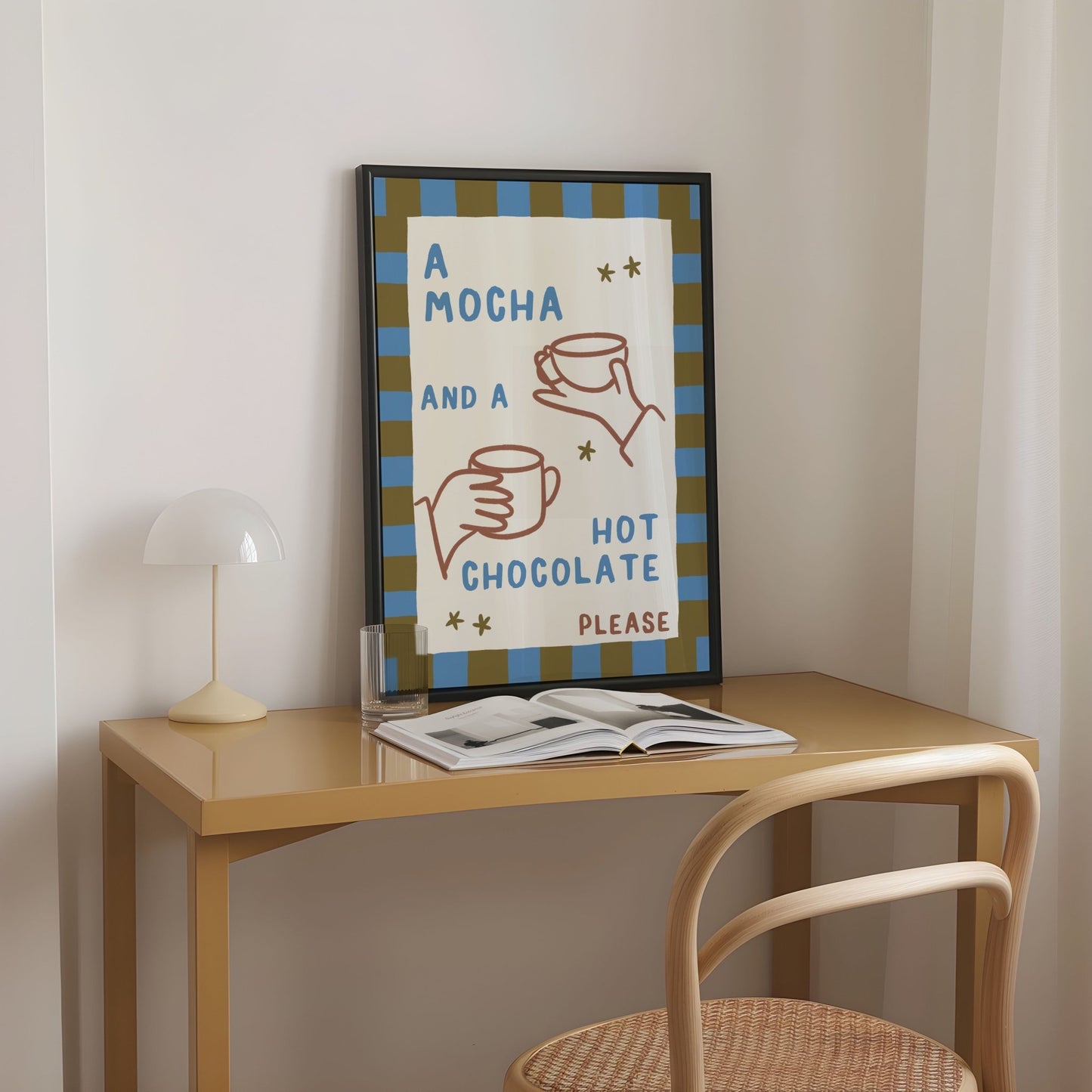 Custom Coffee Order Print