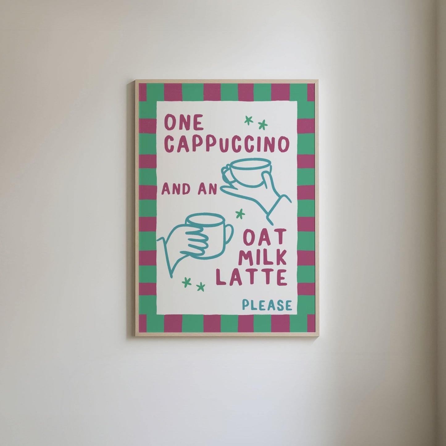 Custom Coffee Order Print