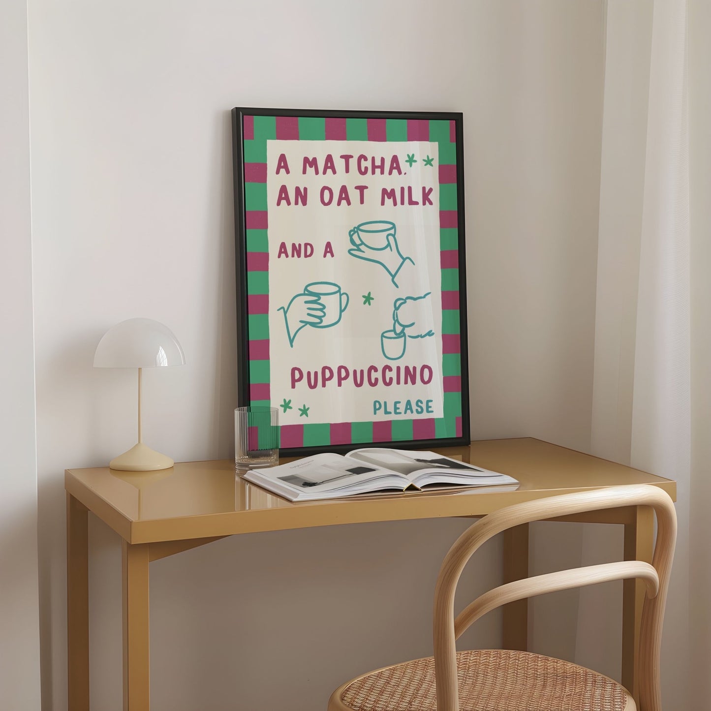 Custom Coffee Order Print: Dog Edition