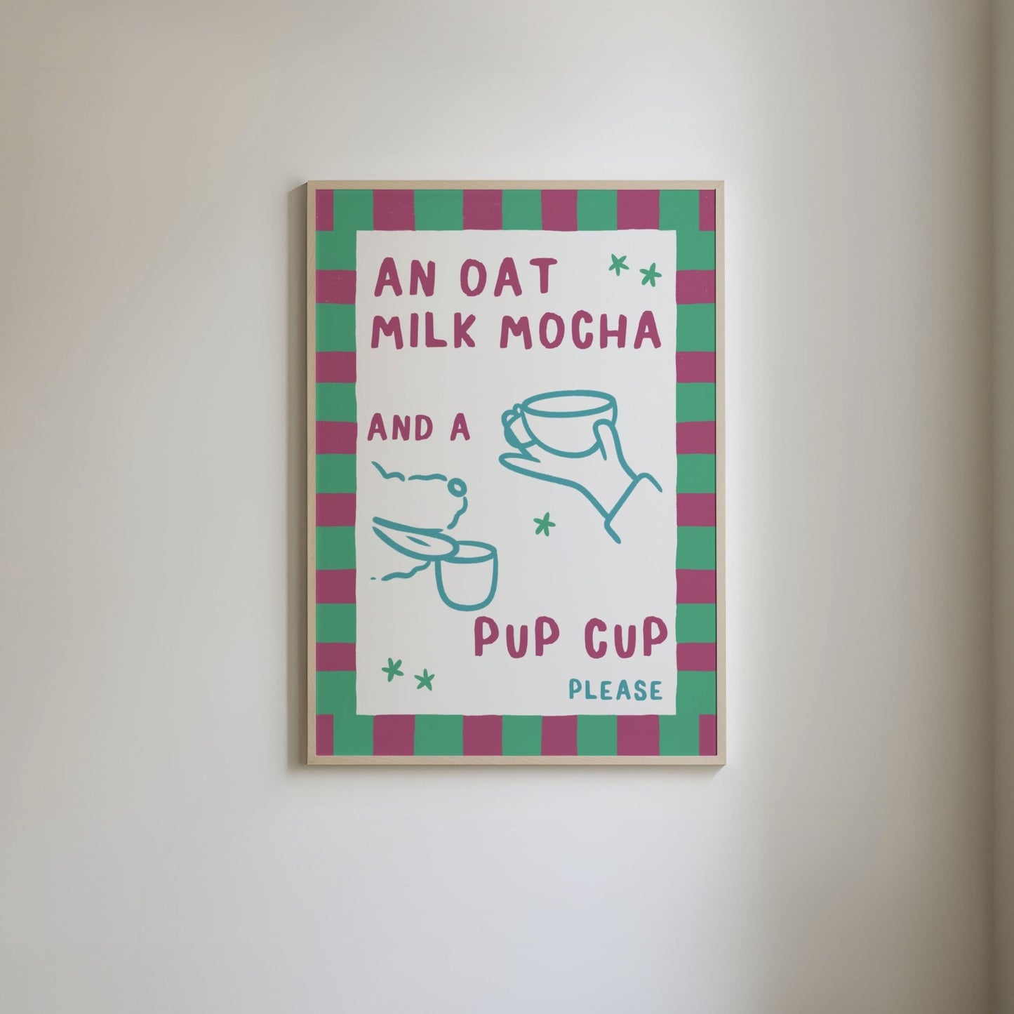 Custom Coffee Order Print: Dog Edition