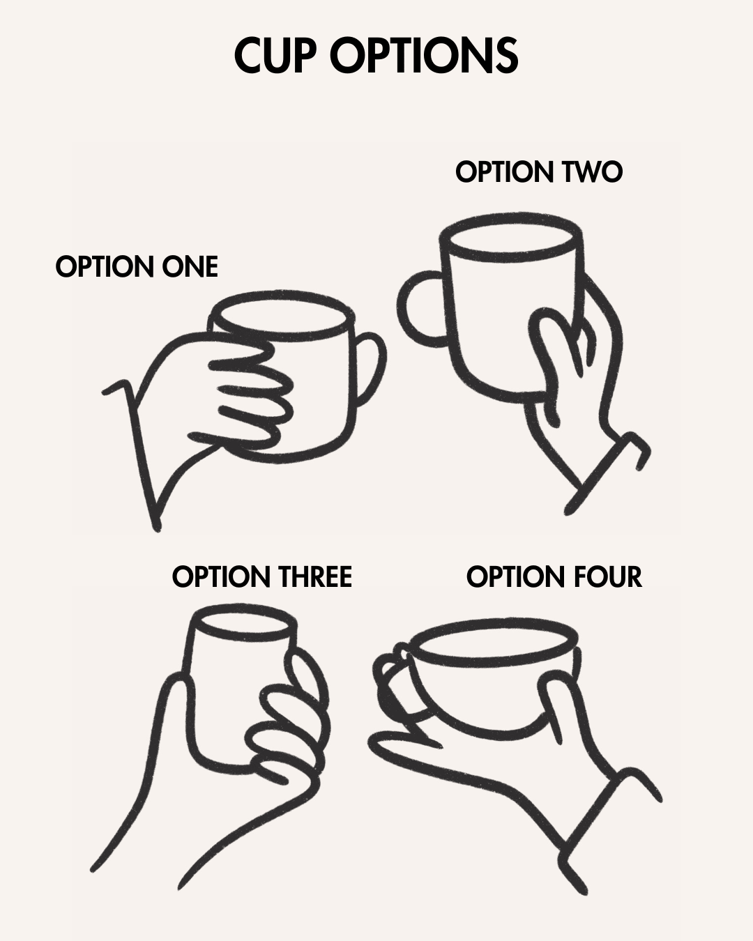 Custom Coffee Order Print (Singular)