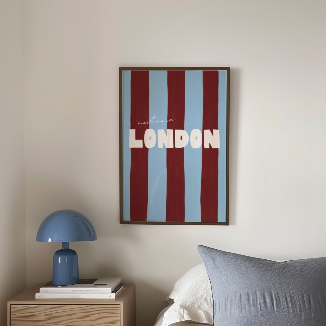 Custom Meet Me Location Print