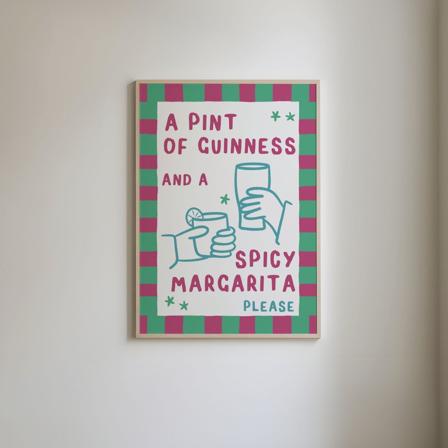 Custom Pub Drink Prints