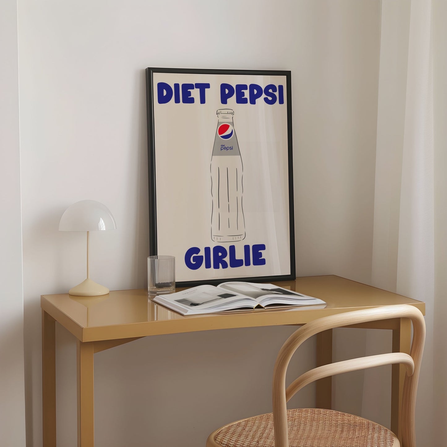 Diet Pepsi Girlie Print