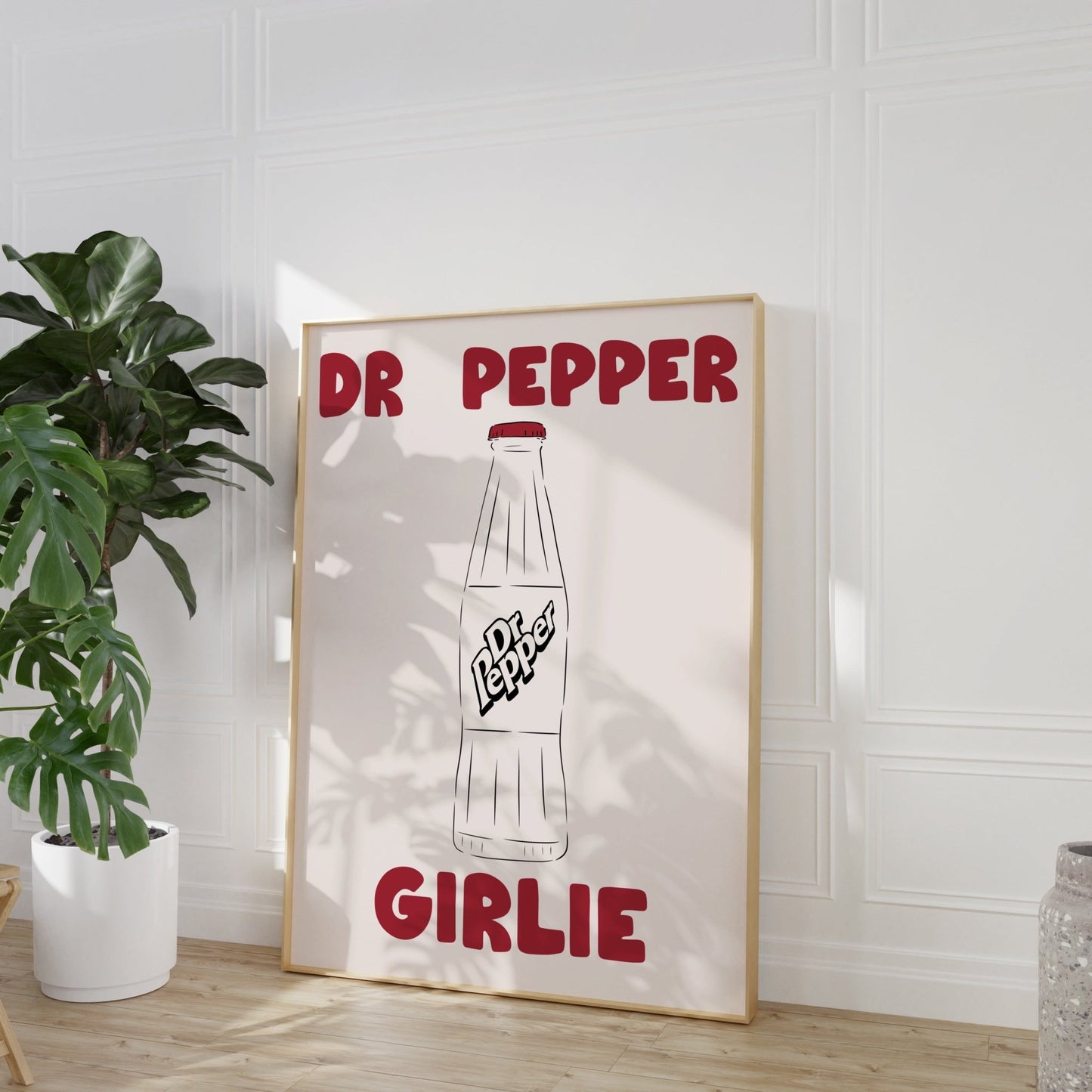 Dr Pepper Girlie Print