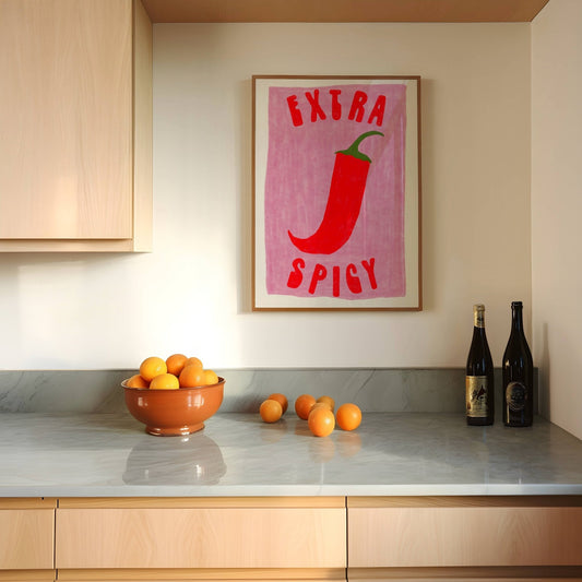 Extra Spicy Chili Print