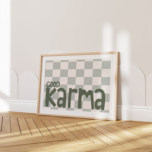 Good Karma Print