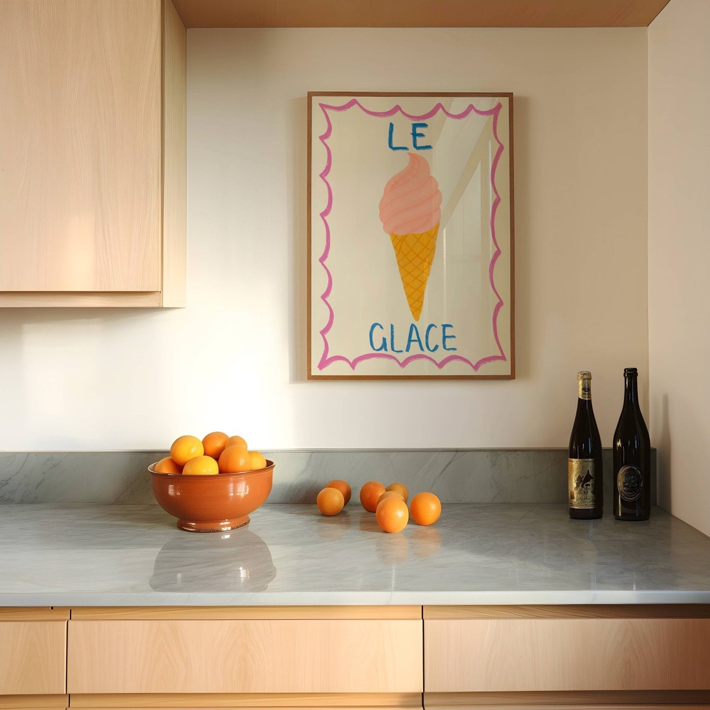 La Glace Ice Cream Print