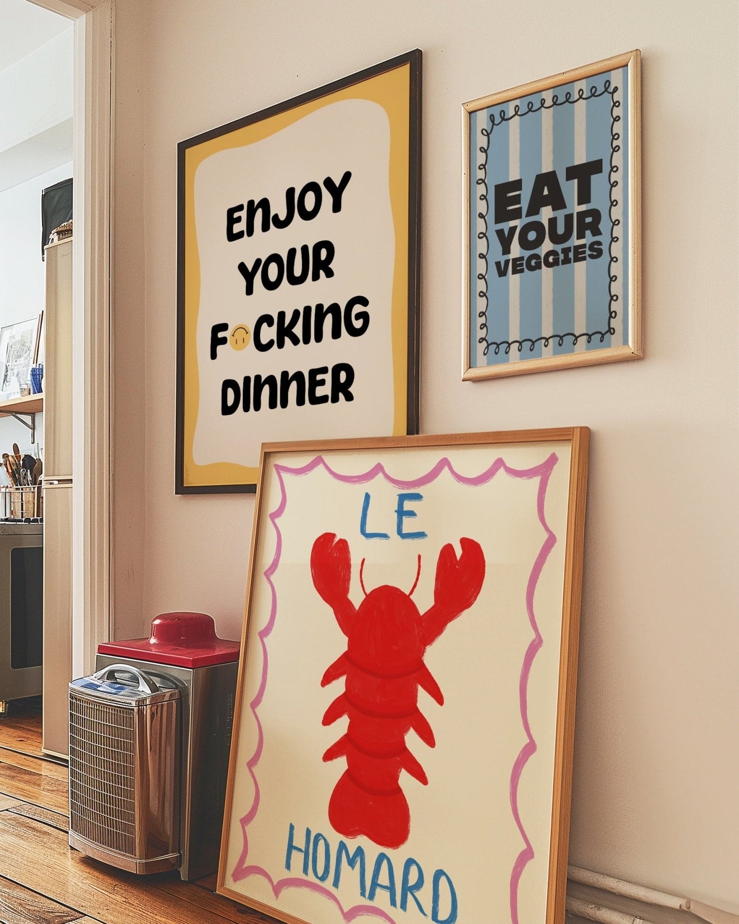 Le Homard Lobster Print