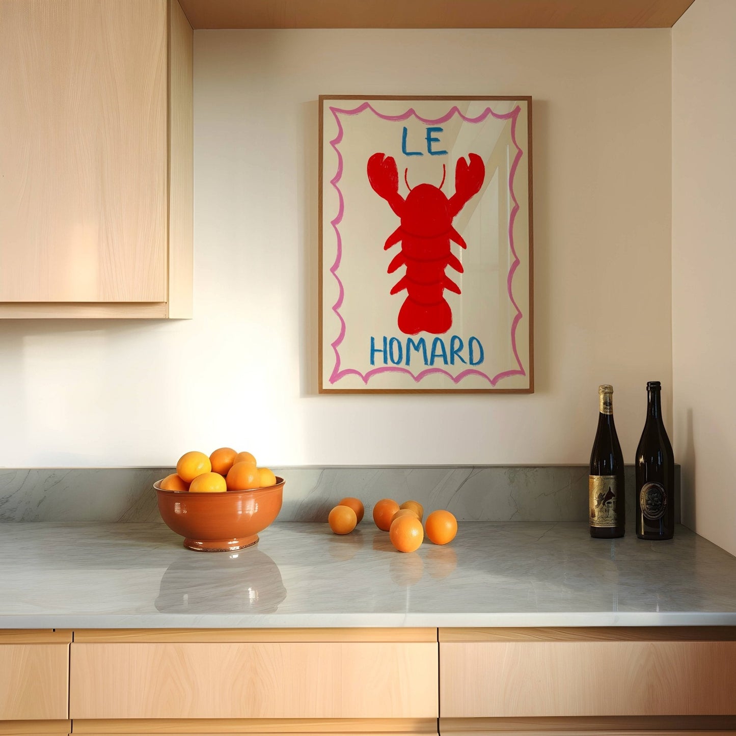 Le Homard Lobster Print
