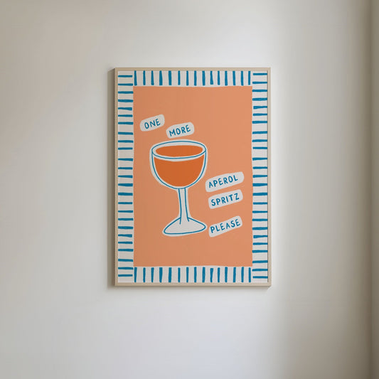 One More Aperol Spritz Please Print
