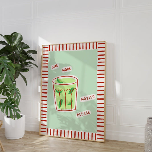 One More Mojito Please Print