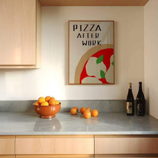 Pizza After Work Print