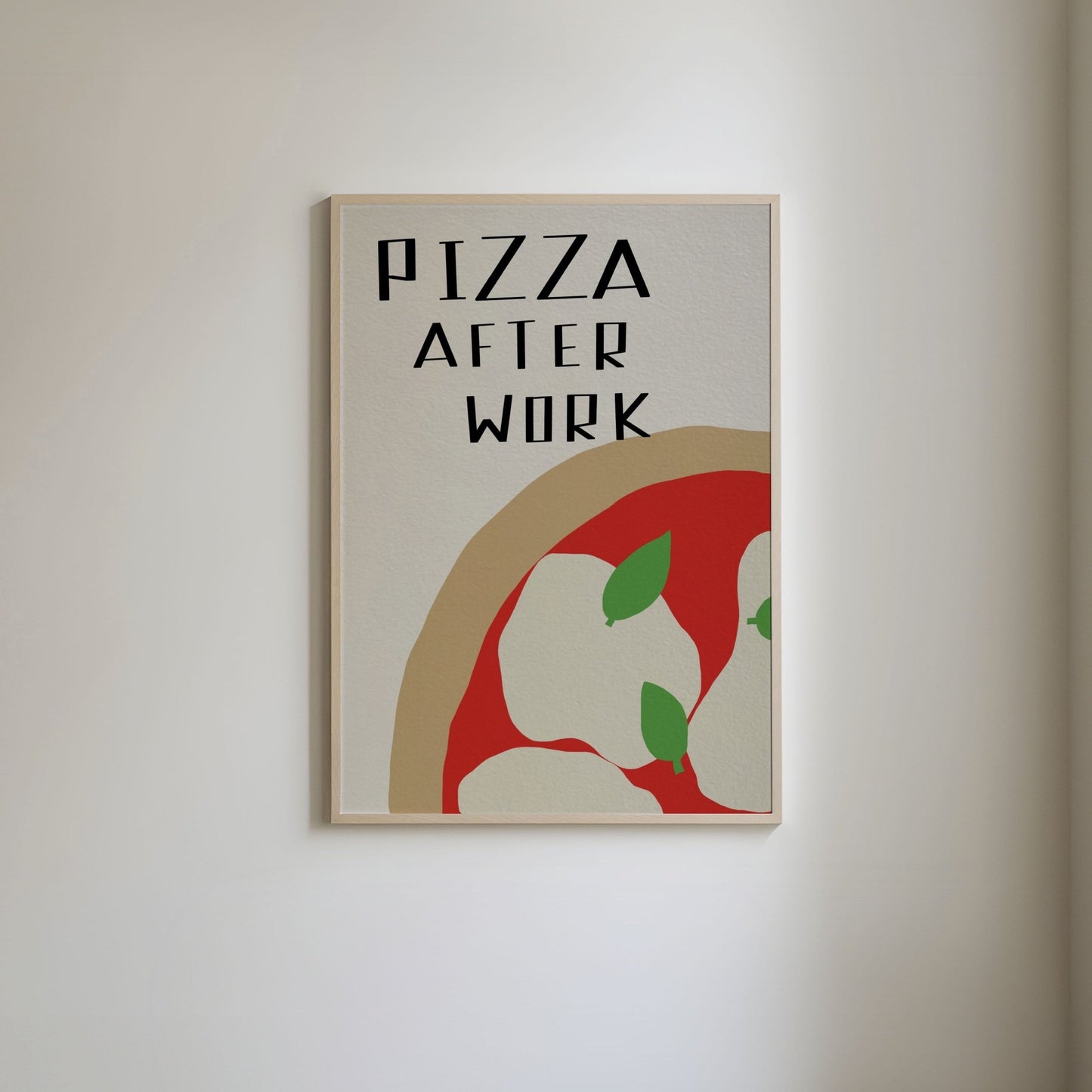 Pizza After Work Print