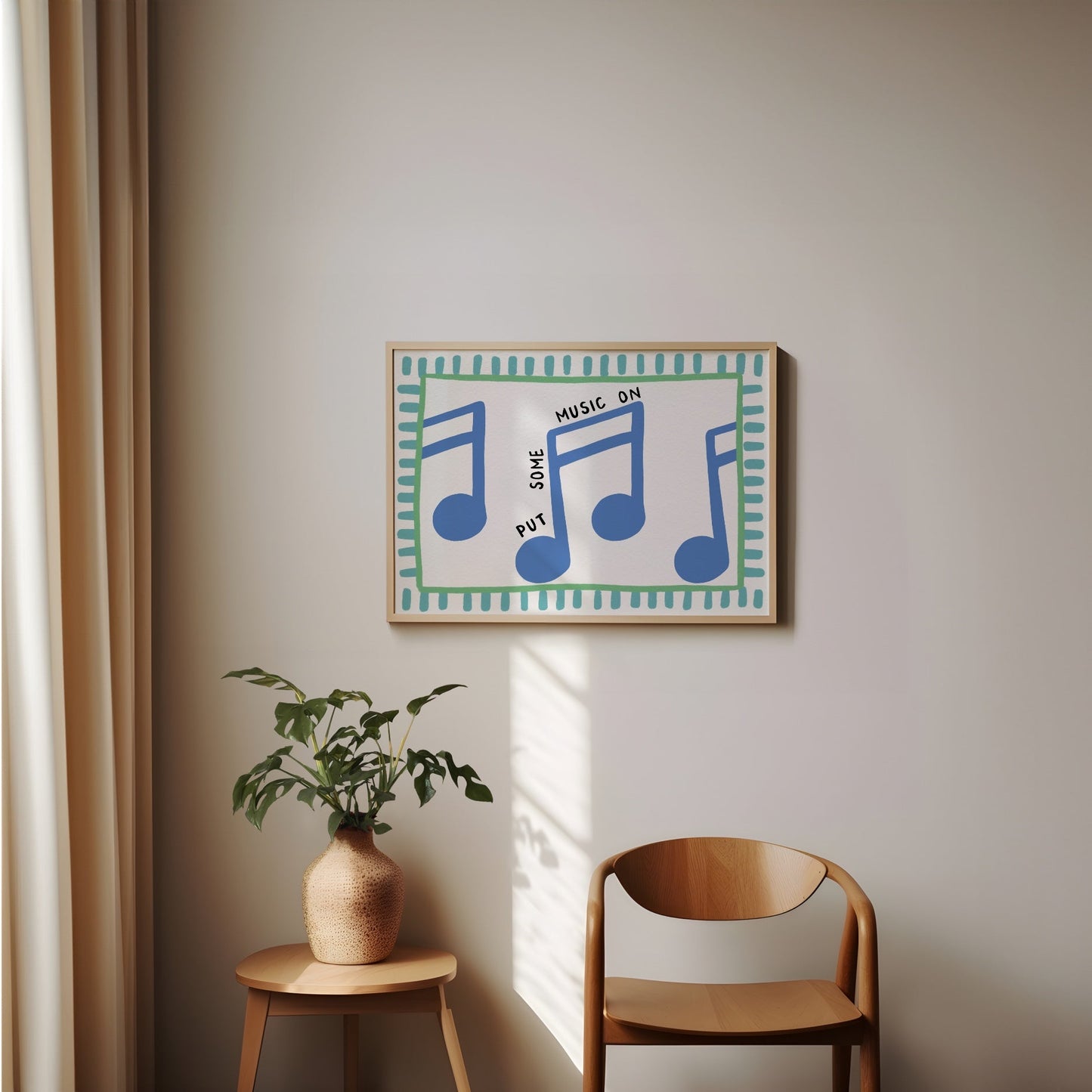 Put Some Music On Print
