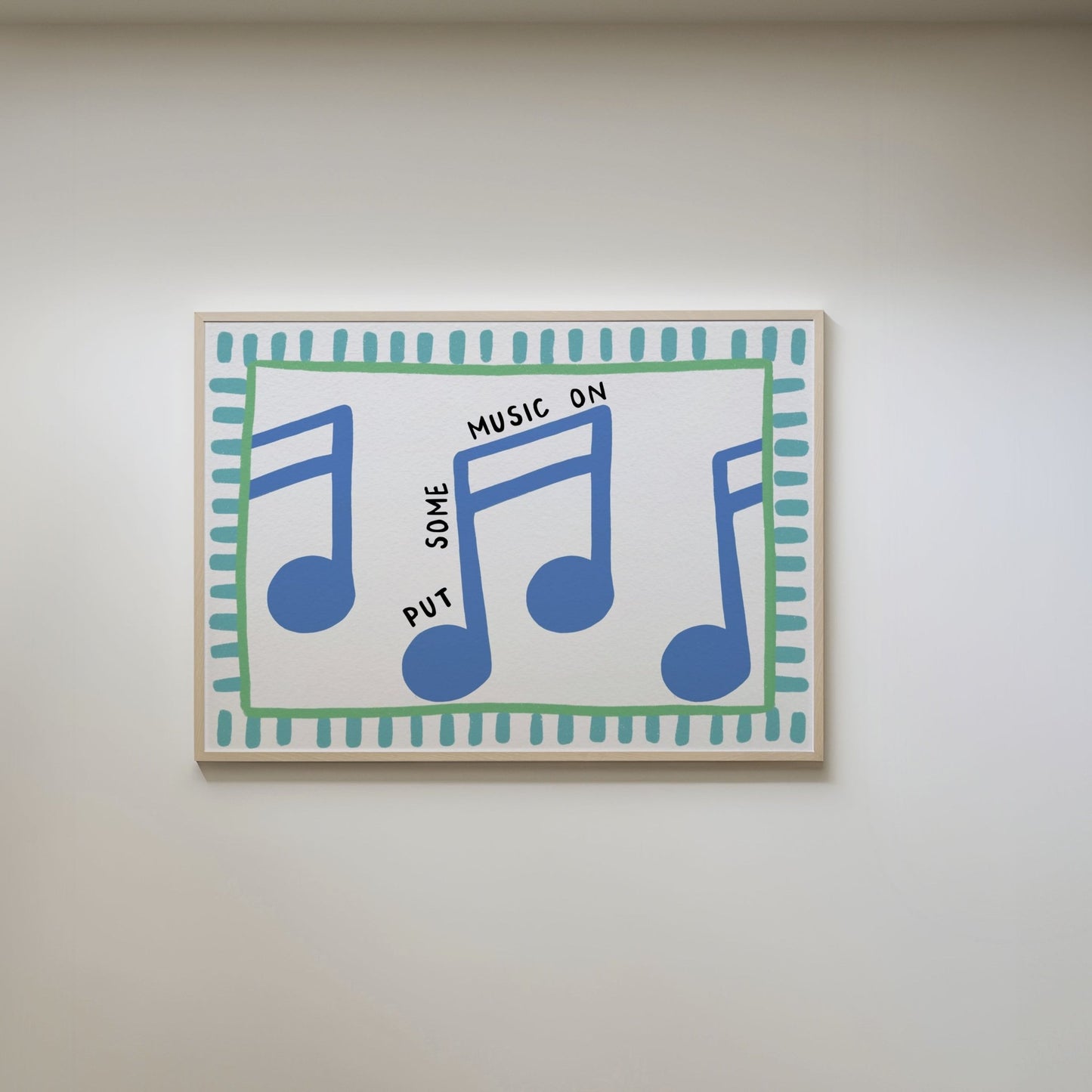 Put Some Music On Print