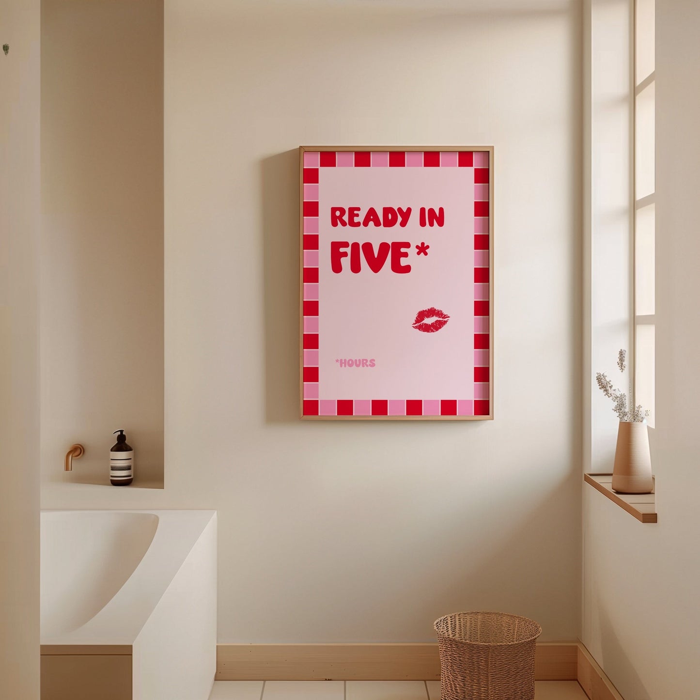 Ready In Five Print
