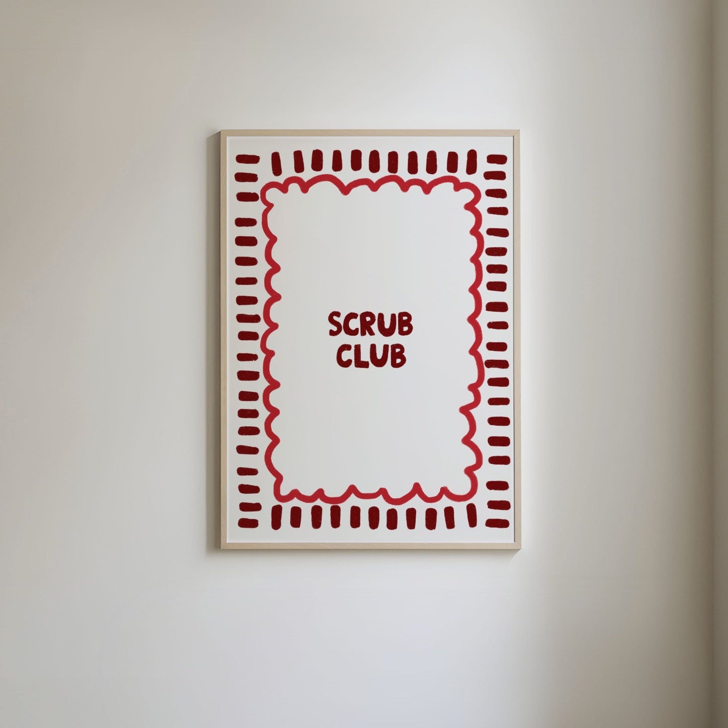 Scrub Club Print