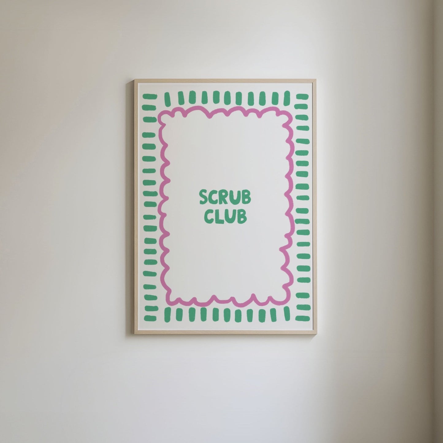 Scrub Club Print