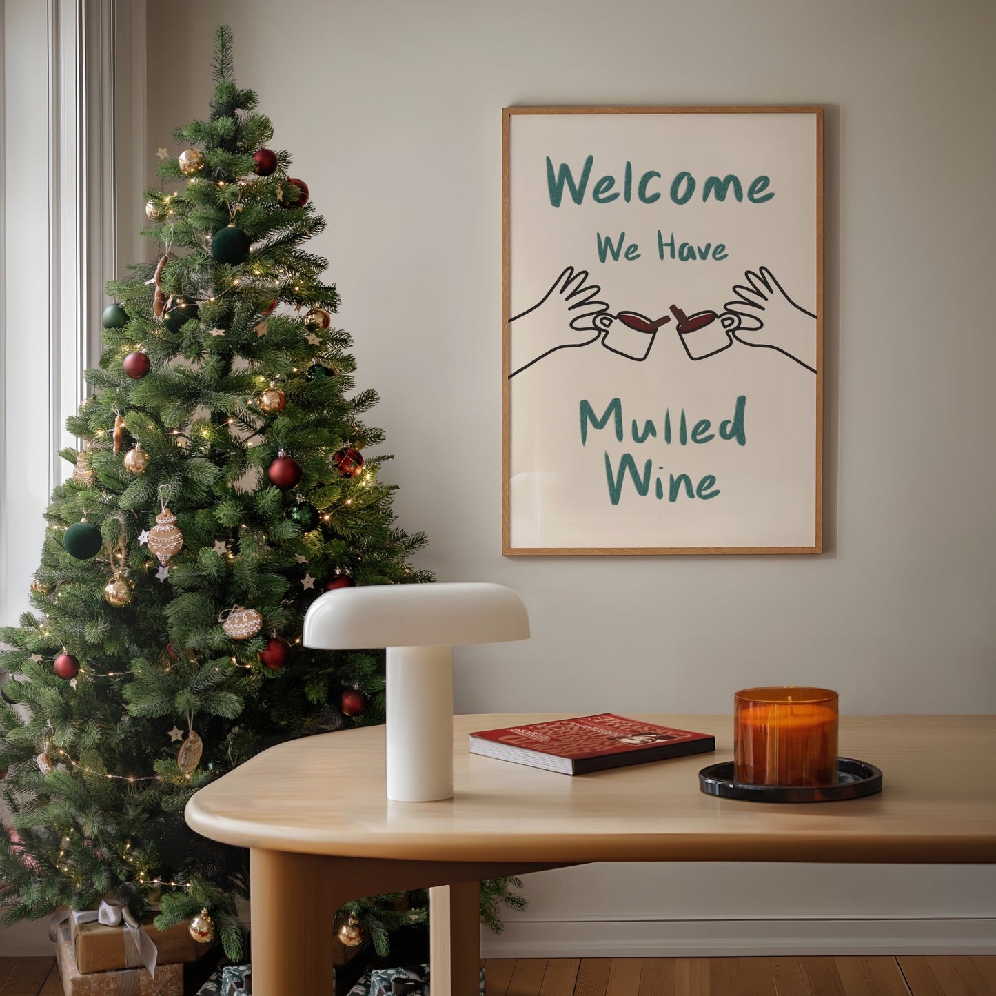 Welcome We Have Mulled Wine Print