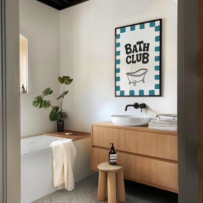 Bath Club Print