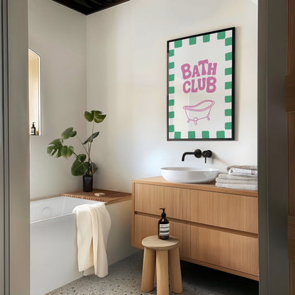 Bath Club Print