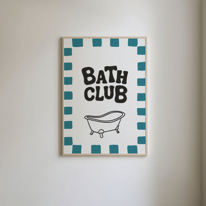 Bath Club Print