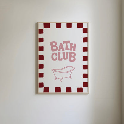 Bath Club Print