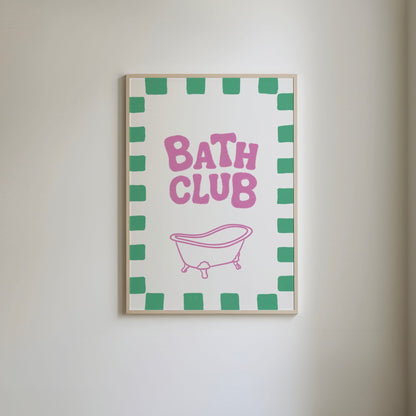 Bath Club Print