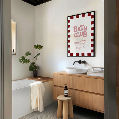 Bath Club Print