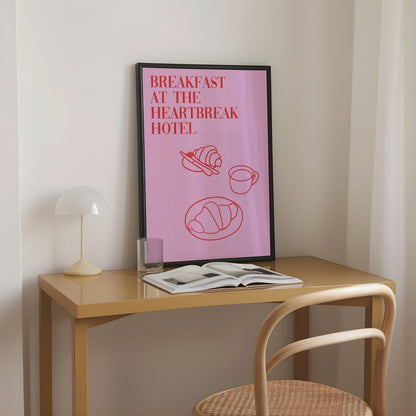 Breakfast At The Heartbreak Hotel Print