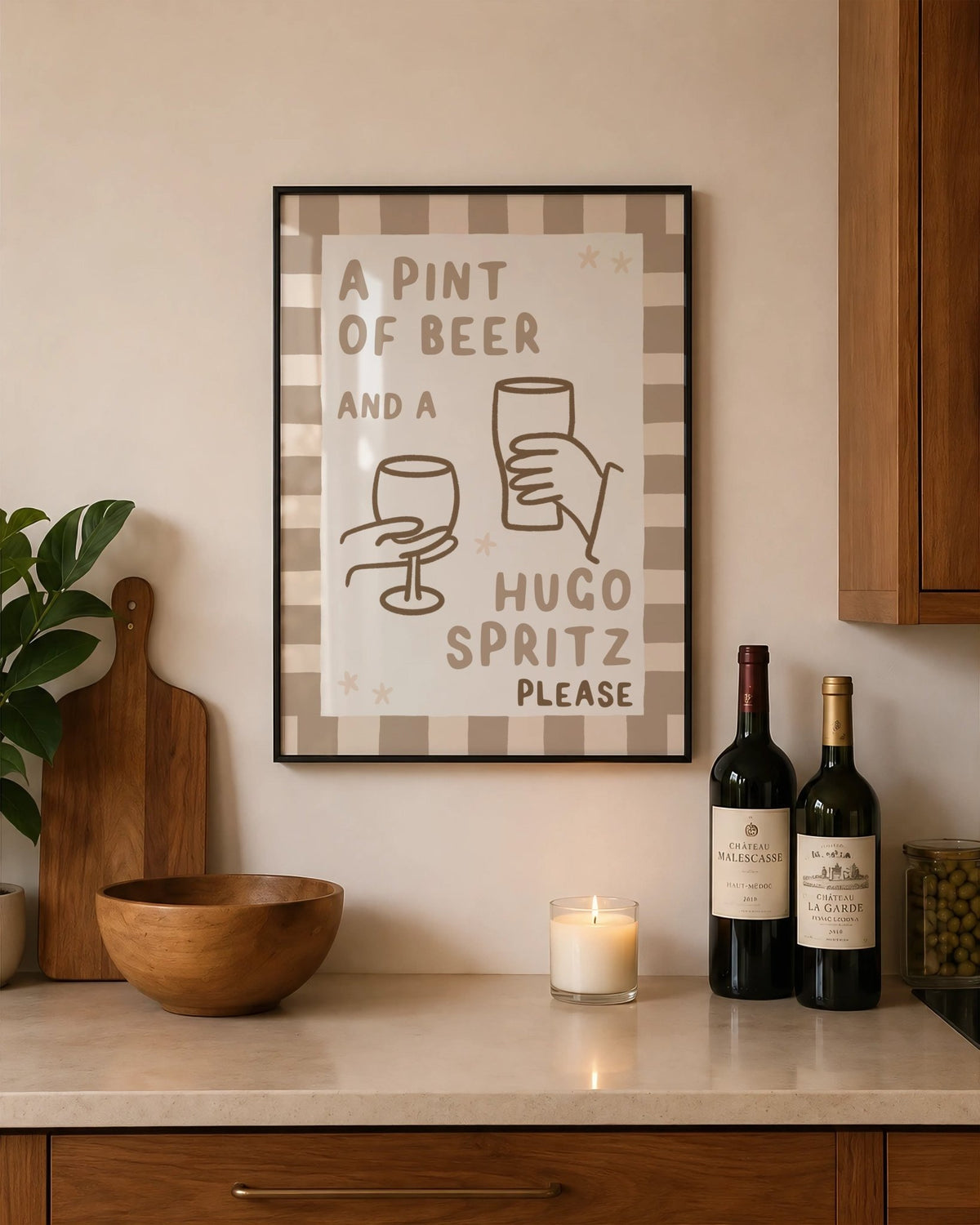 Custom Pub Drink Prints