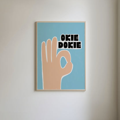Okie Dokie Print