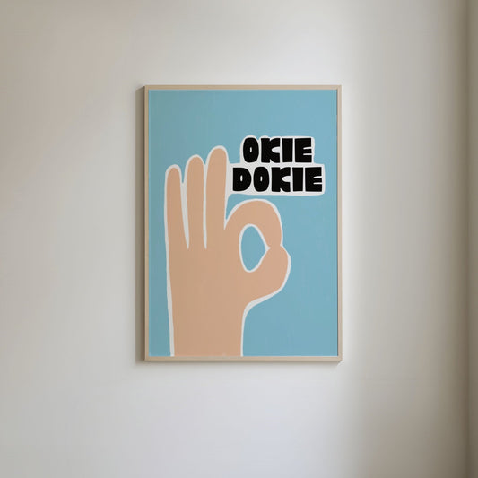 Okie Dokie Print