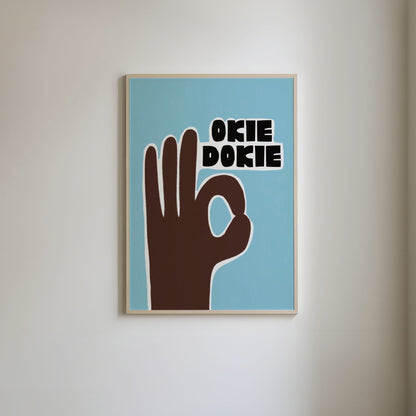 Okie Dokie Print