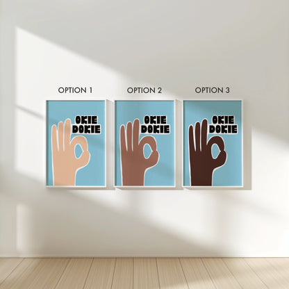 Okie Dokie Print
