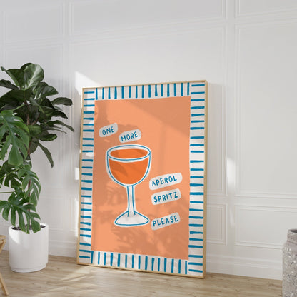 One More Aperol Spritz Please Print