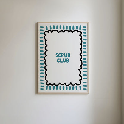 Scrub Club Print