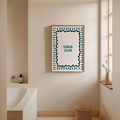 Scrub Club Print