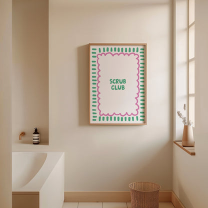 Scrub Club Print
