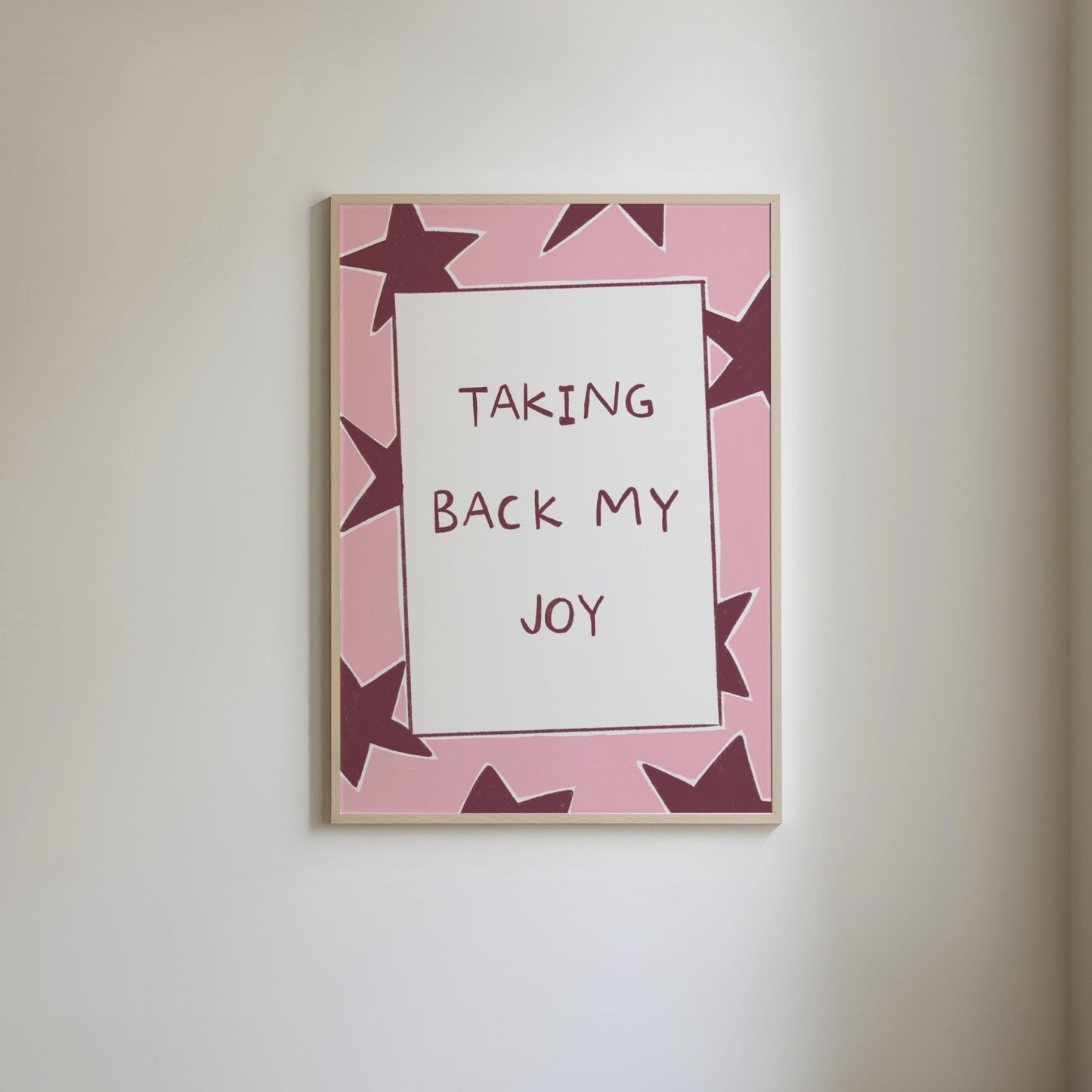 Taking Back My Joy Print