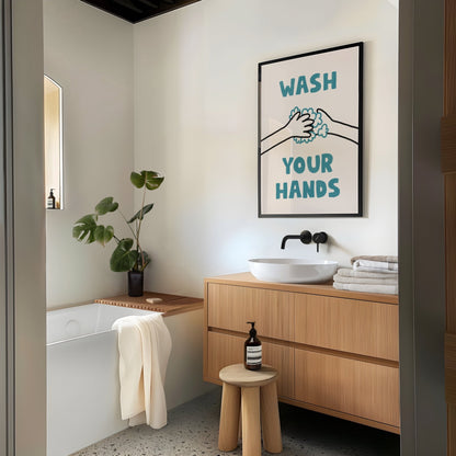 Wash Your Hands Print